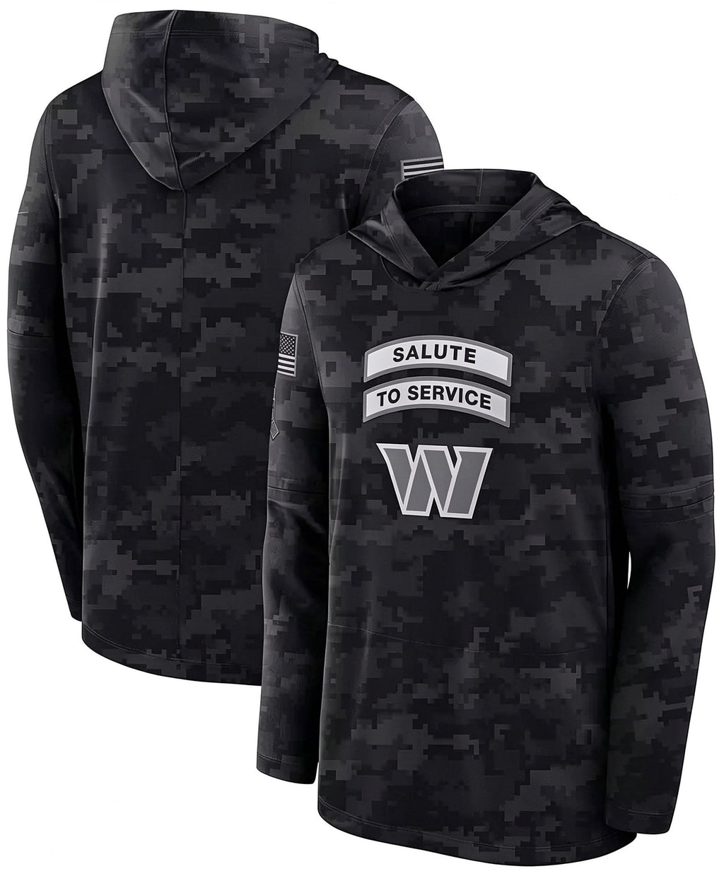 W.Commanders 2026 Salute To Service Club Pullover Hoodie Cheap sale Birthday and Christmas gifts Stitched American Football Jersey