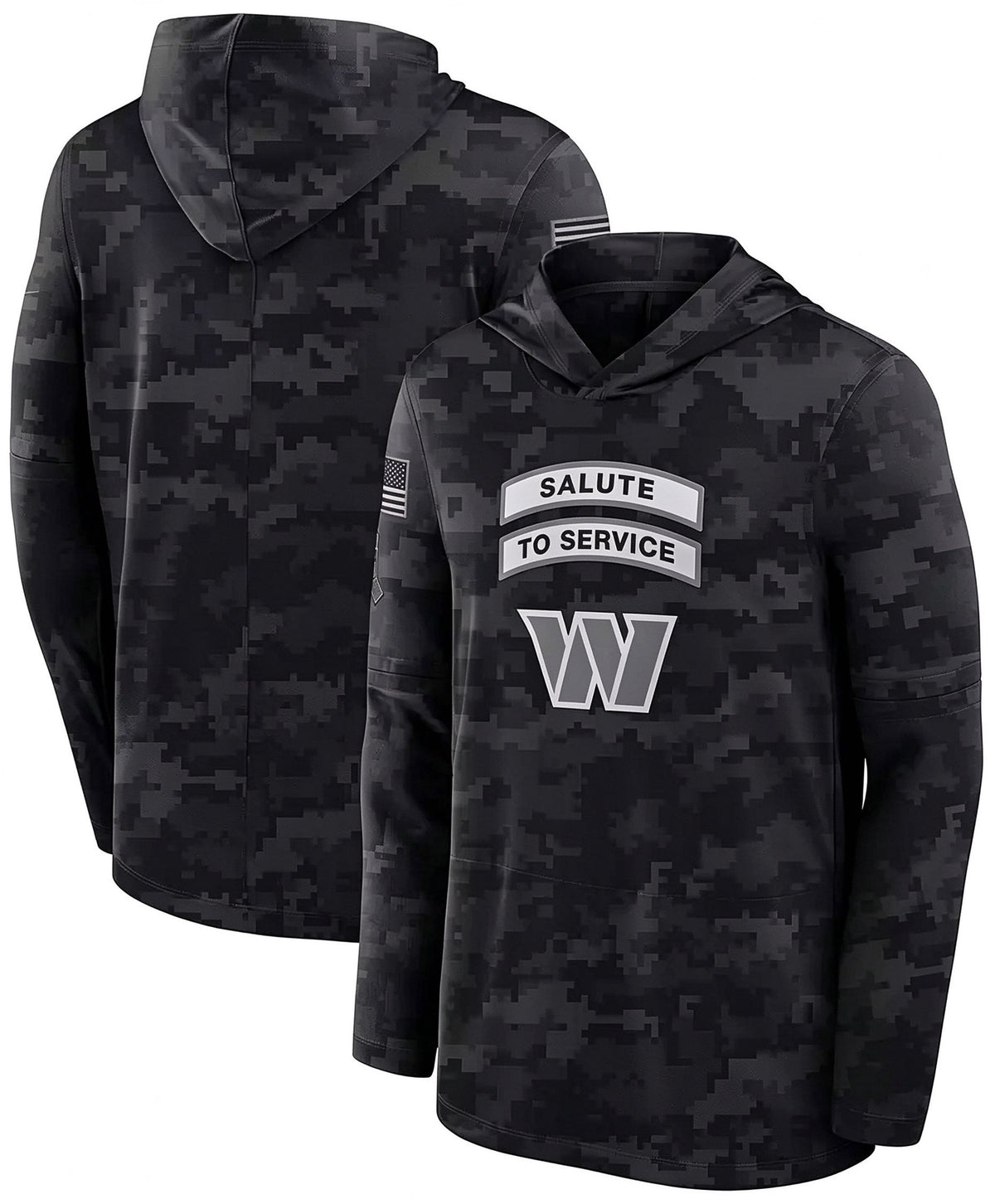 W.Commanders 2026 Salute To Service Club Pullover Hoodie Cheap sale Birthday and Christmas gifts Stitched American Football Jersey
